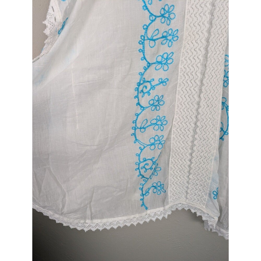Beach by Exist Cotton Embroidered Kimono Cover Up - Picture 5 of 11